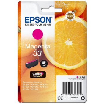 Epson 33 Magenta - originálny