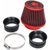 Vzduchový filter Malossi červený filter E18 racing 42, 50, 60 mm rovný, červeno-čierny