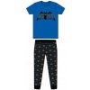TDP Textiles Pánske bavlnené pyžamo BATMAN Blue - M (medium)