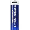 USB-C nabíjateľný 1x akumulátor XTAR AA Li-ion 4100mWh/2450mAh 1,5V 2A, indikátor nízkej Voltáže, chránený