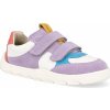 Barefoot detské tenisky Froddo - Zeru spring White/lila fialové