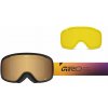 Giro Zimní brýle GIRO ROAM PURPLE FADED (OTG) (válcové) (jantarově zlaté 19-42% S2 + žluté 80-99% S0 čočky)