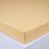 Napínacia plachta na posteľ jersey EXCLUSIVE žltá sada 2 ks 90 x 200 cm