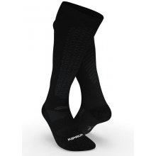 Kiprun Bežecké ponožky Run900 z vlny merino vysoké čierne