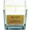 BISPOL Vonná sviečka v skle PIŽMO a CITRUS 170 g
