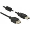 DeLock 84885 Verlängerungskabel USB2.0 Typ-A Stecker / USB2.0 Typ-A Buchse 2.0 m schw.
