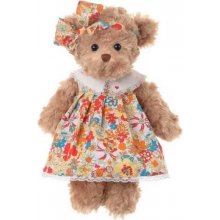 HELENA Sommerlay medvedík v kvetovaných šatách s mašľou Bukowski Design 35 cm