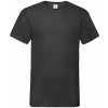 Czarna koszulka męska Valueweight V-Neck Fruit of the Loom šedá 3XL Fruit of the Loom 5904882091840
