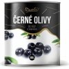 Olivy čierne celé bez kôstky plech 3000g Bassta