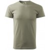 MALFINI HEAVY NEW 137 / Unisex tričko - svetlá khaki XXL