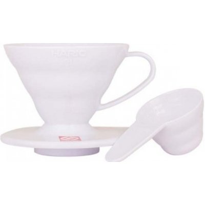 Hario Dripper V60-02 Plastic White