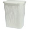 GALICJA Kôš na prádlo WILLOW 50l biely