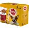 Pedigree Junior kuracie & jahňacie & hydinové & hovädzie s ryžou v želé 12 x 100 g