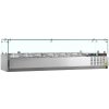 Tefcold Chladiaca nadstavba stolná GN1/4 – 1400x335 mm – sklenené krytie