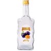 Fľaša na alkohol sklo 500ml, SLIVOVICA hranatá, uzáver na závit Kláštorná KLC