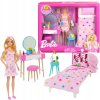 Spálňa Barbie s bábikou HPT55
