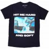 Billie Eilish Tričko Hit Me Hard And Soft Negative Unisex Navy Blue XL