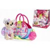 Plyšová Hračka psík Simba Chi Chi Love, farebný, s kabelkou, 20 cm, 3 roky +