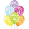 Latexový balónek Party Factory O 25 cm Happy Birthday Kids 10 kusů