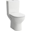 LAUFEN Lua WC misa kombi Rimless s hlbokým splachovaním, vodorovný odpad + WC nádržka + Softclose WC sedátko, 360 x 650 x 825 mm, biela, H8670860009721