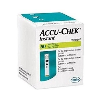 Accu-Chek Instant 50 testovacie prúžky do glukomera 50 ks