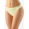 GINA Dámske bezšvové nohavičky s úzkym bokom Bamboo Soft | 00046P - vanilková, S/M