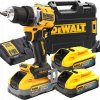 Aku Vŕtačka 2 x 5Ah 18V XR POWERSTACK DeWalt