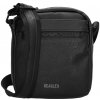 Beagles Toledo pánska crossbody taška 18x15x4 cm - čierna