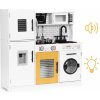 Eco Toys Veľká drevená kuchynka pre deti + zvuky