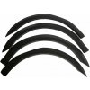Plastové lemy blatníka OPEL Astra II G 1998-2009 3/5 dv./4dver. sedan, 4dielna sada (TOP Q jemný des