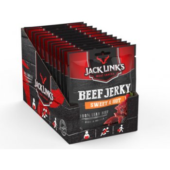 Jerky Jack Link´s Sušené hovädzie mäso Beef Originál 70 g