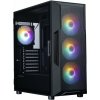 Zalman skříň i3 Neo V2 Black / ATX / 4x 120mm RGB Fan / 2x USB 3.0 / černá i3 Neo V2 Black