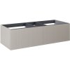 Elita Soho Slim skrinka 120x45.3x31.8 cm závesná kúpeľňová skrinka pod umývadlo béžová RE081204047020