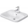 DURAVIT umývadlo vstavané DuraStyle 56 x 45,5 cm s otvorom (biele)