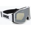 Lyžiarske okuliare UVEX Gravity FM white matt/mirror silver/green/clear