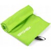 Spokey SIROCCO XL Rychleschnoucí uterák 80x150 cm, zelený s odnímatelnou sponou