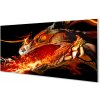 Nástenný panel ohnivého draka 100x50 cm