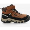 Detské topánky Keen Targhee IV Mid WP Kids - bison/brindle