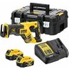 DeWalt DCS367P2 aku mečová píla 18V, 2x5,0Ah aku