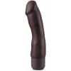 Blush Dr. Skin Silicone Dr. Steve 7 Inch Vibrating Dildo Brown