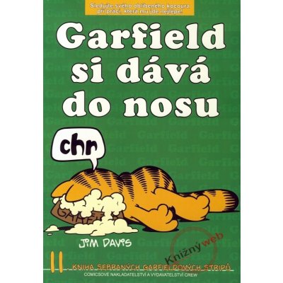 Garfield si dává do nosu - Jim Davis (2012)