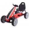 Detská šliapacia motokára Go-kart Milly Mally Power červená