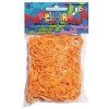RAINBOW LOOM Original gumičky 600 kusov neonovo oranžové