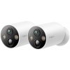 TP-Link Tapo C425(2-pack) WiFi kamera na batérie, vonkajšia, 4MPx, 2560×1440, zvuk, IR 15m, SD, IP66, 2ks v balení