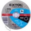 Extol Premium Kotúč rezný na kov, 115x1,0mm, 10ks, plechová krabica, 8808101