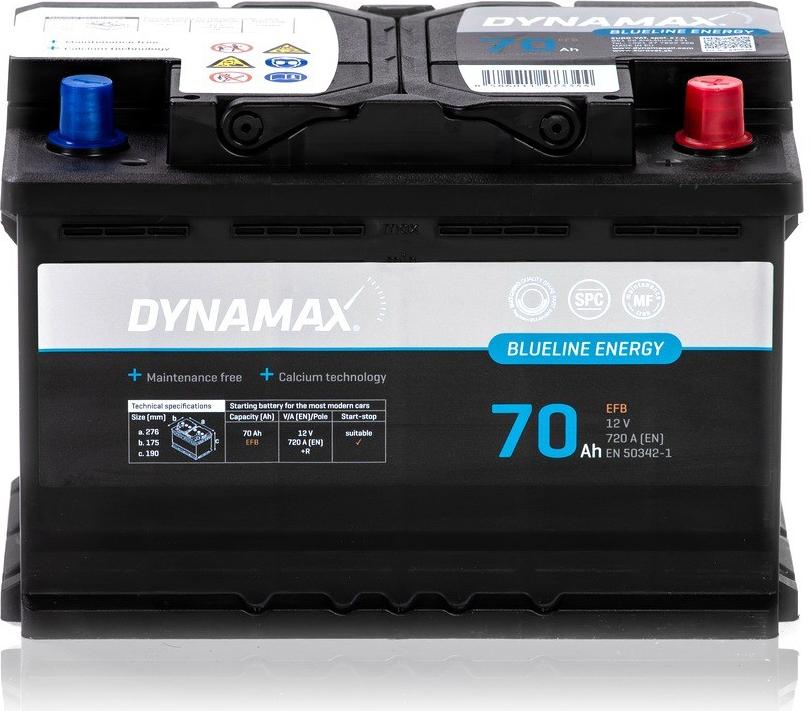 DYNAMAX ENERGY Blueline 70 EFB 12V 70Ah 640A