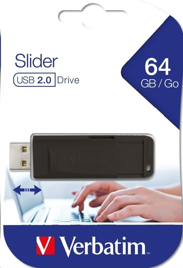 Verbatim Store \'n\' Go SLIDER 64GB 98698