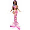 Mattel Barbie Kúzelná kvetinová morská víla - tmavovláska