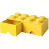 LEGO® 4006 Úložný box 8 so šuflíkom žltá