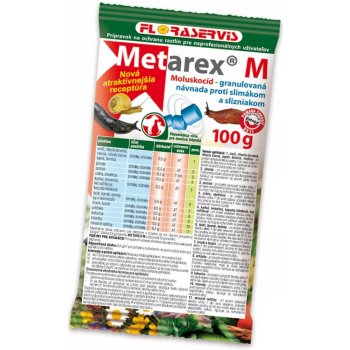 Floraservis METAREX granulovaná návnada proti slimákom 500 g